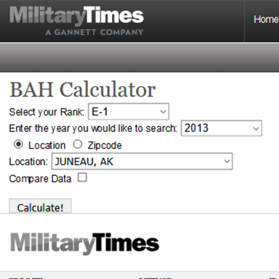 BHA Calculator screenshot