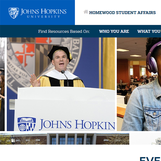 Homewood Student Affairs Screenshot